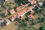 Povodně v roce 1997 na Moravě. Ilustrační foto