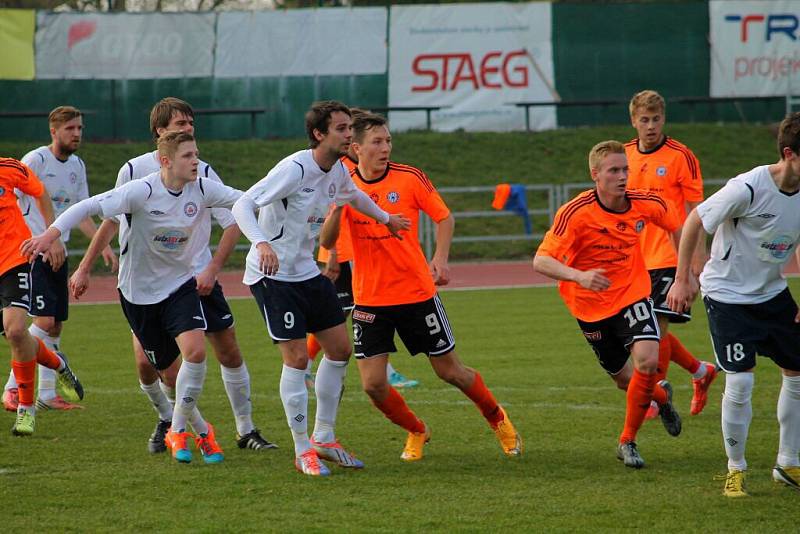 Vyškov – Sigma Olomouc B (v oranžové)