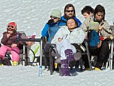 Jarní lyžování v Koutech nad Desnou. Ilustrační foto