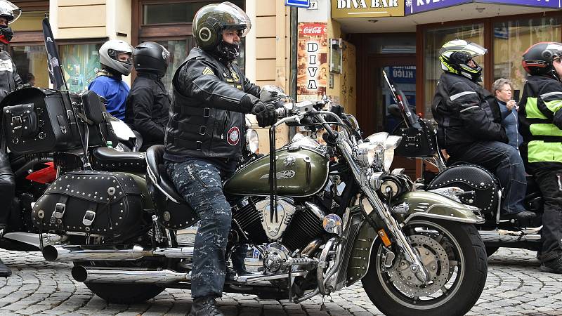 Zahájení motorkářské sezony na Horním náměstí v Olomouci, 5. 5. 2019