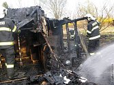 Požár chatky v Černovíře