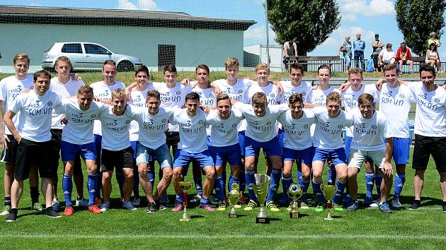 Mladší dorostenci SK Sigma Olomouc U17 slavili v uplynulé sezoně mistrovský titul