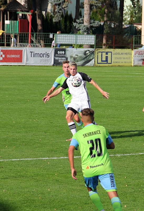 Fotbalisté 1. HFK Olomouc prohráli doma s Hranicemi 0:2.