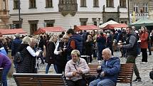 Olomoucké vinné slavnosti na Dolním náměstí, pátek 30. 9. 2022