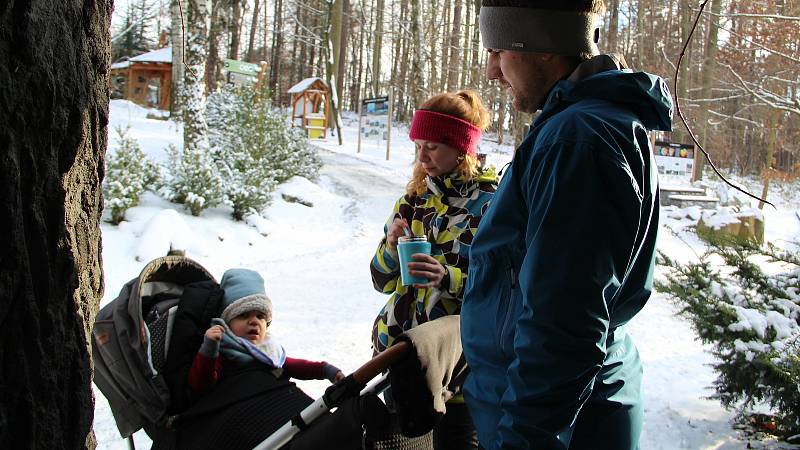 Procházka zasněženou ZOO na Svatém Kopečku - 22. 1. 2022