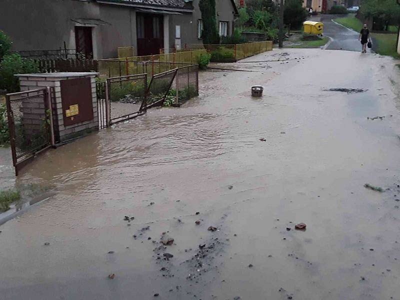 Následky silných bouřek na Olomoucku, 1. 7. 2019