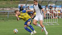 Fotografie z utkání 1. kola divize E mezi celky FK Šternberk a 1. HFK Olomouc