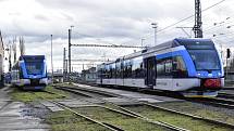 Představení jednotky řady 646 výrobce Stadler Pankow v olomouckém depu Českých drah, 10. 2. 2020