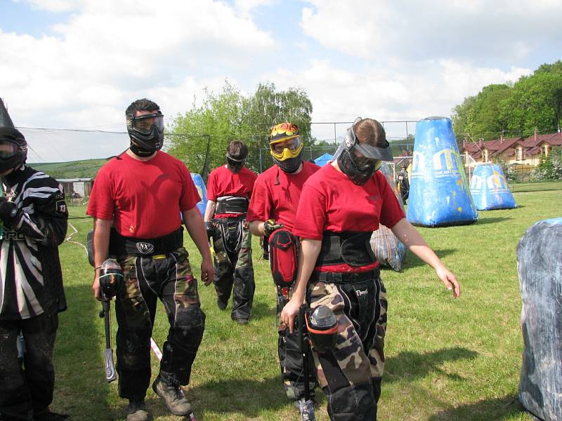 Paintball v Olomouci-Nemilanech