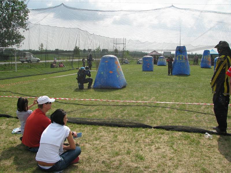 Paintball v Olomouci-Nemilanech