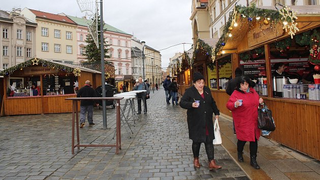 Vánoční trhy v Olomouci 2023, nabídka občerstvení