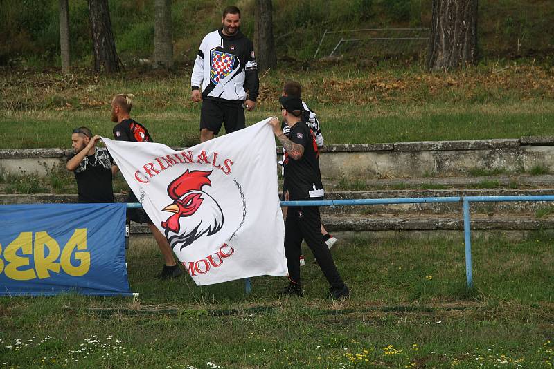 Fotografie z utkání 1. kola divize E mezi celky FK Šternberk a 1. HFK Olomouc