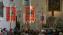 Všechny průvody se setkají na velikonoční mši v bohuňovickém kostele.