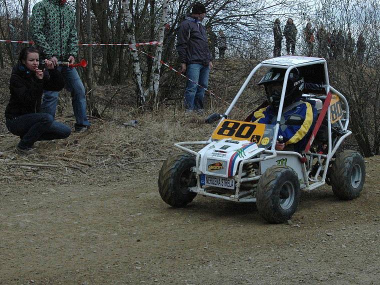 Offroad maraton ve Šternberku: závody dětí