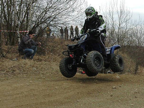 Offroad maraton ve Šternberku: závody dětí