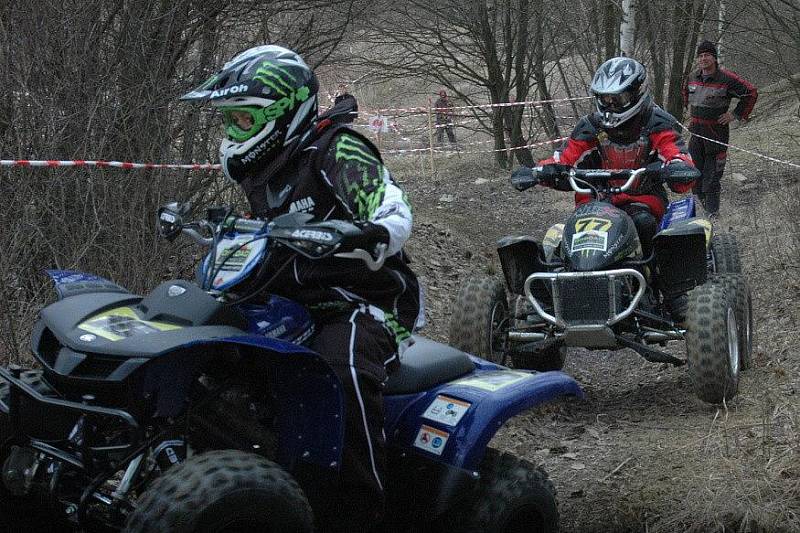 Offroad maraton ve Šternberku: závody dětí