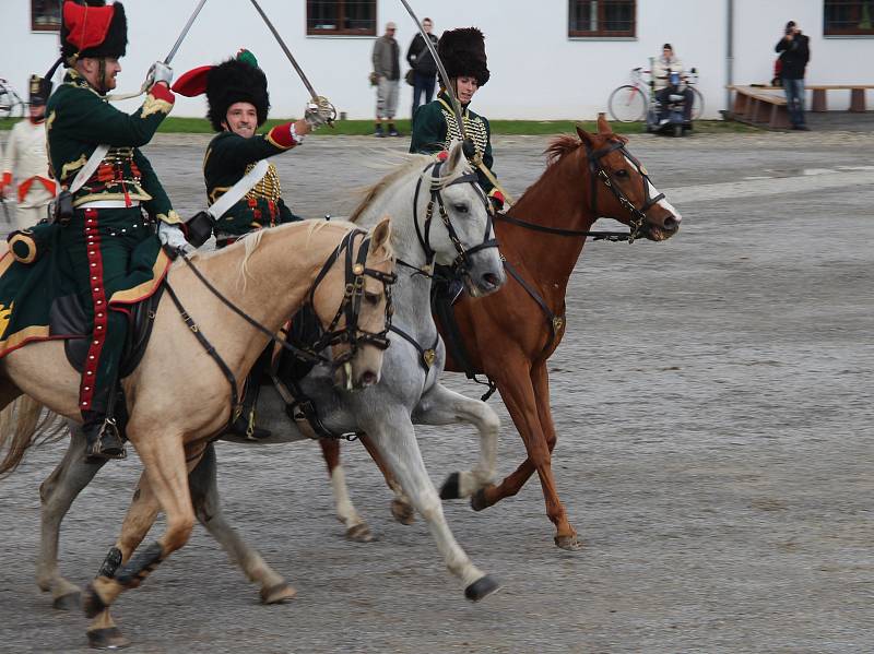 Festival Olmütz 1813 na Korunní pevnůstce v Olomouci