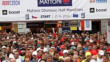 Pátý ročník olomouckého půlmaratonu.