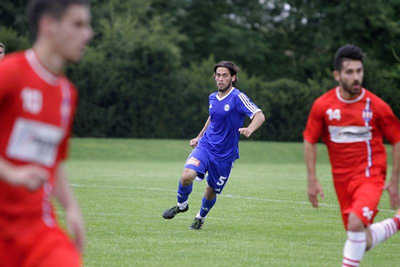 Rezerva Sigmy Olomouc porazila v přípravném utkání Líšeň 1:0. Denis Cana.