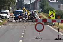 Úplnou uzavírku vytížené silnice I/55 Olomouc – Přerov doprovází komplikované objížky