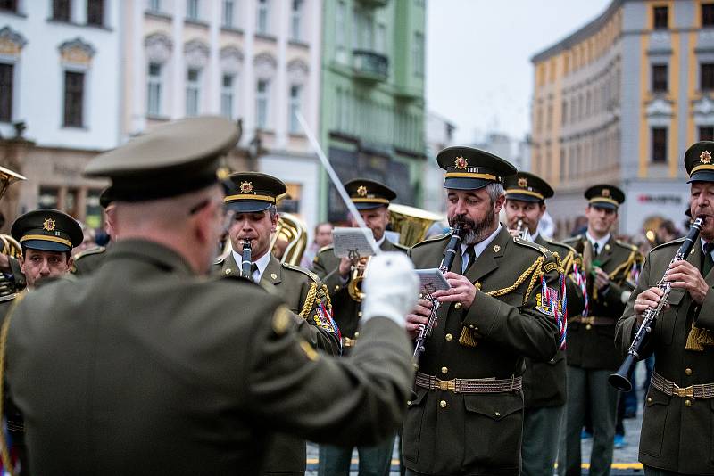 Lampiónový průvod 28. října 2022 v Olomouci