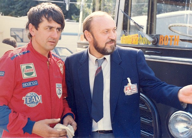 Karel Slavík s Milanem Šimákem