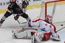 Zápas 27. kola hokejové extraligy mezi týmy HC Dukla Jihlava a HC Olomouc.