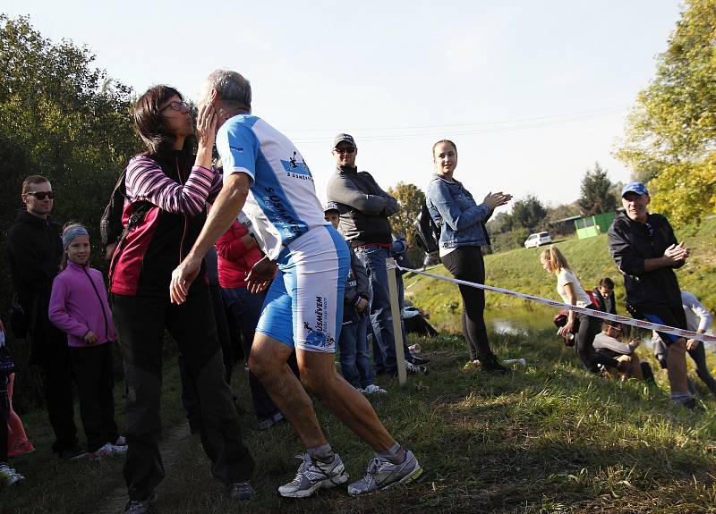 Extrémní štafetový závod Bobr Cup v Litovli.