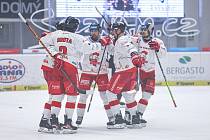Utkání 49. kola hokejové Tipsport extraligy mezi HC Olomouc a HC Kometa Brno
