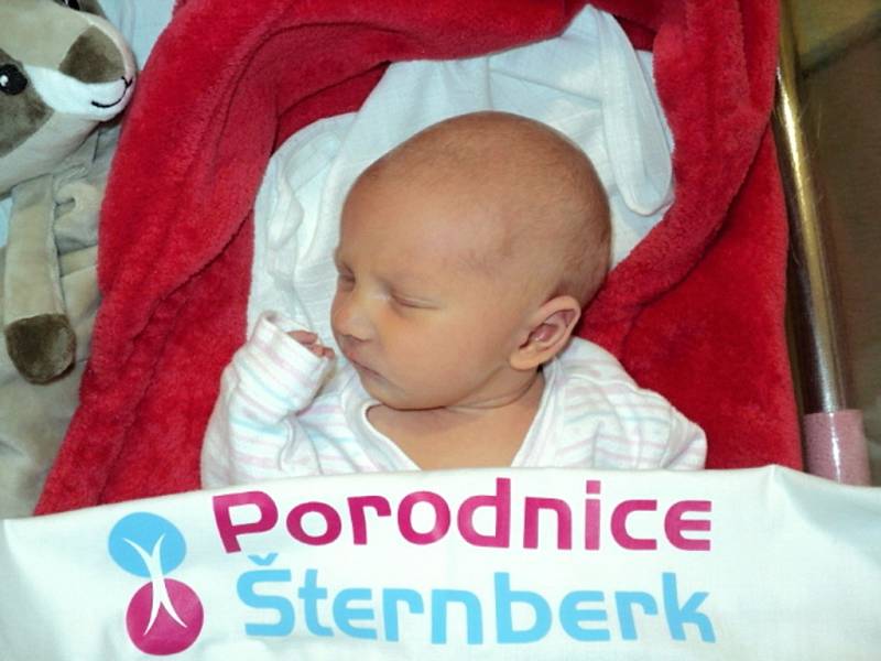 Nela Bělíková, Olomouc, narozena 7. října 2021 ve Šternberku, míra 50 cm, váha 3610 g.