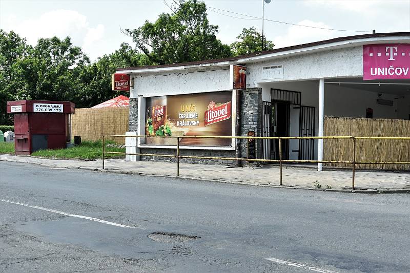 Průtah Litovlí kolem autobusového nádraží, 12. 6. 2020