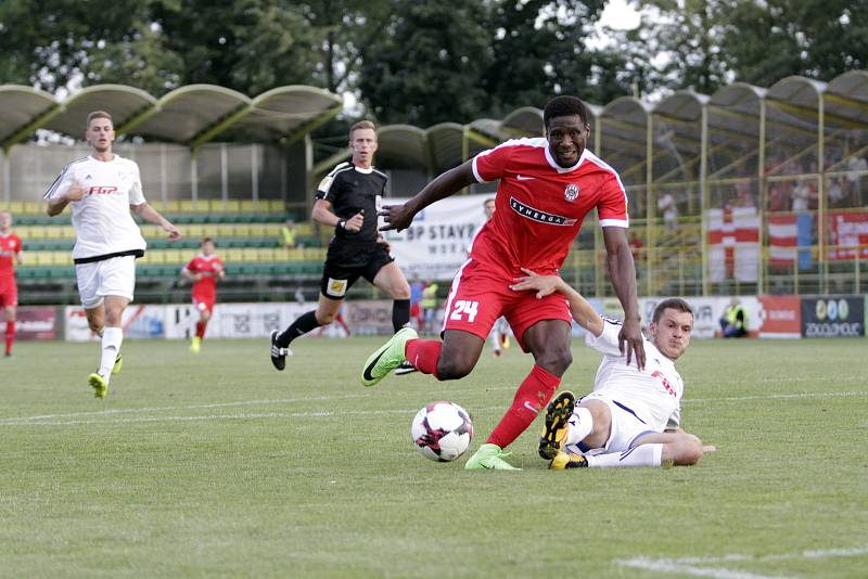 Fotbalisté  1. HFK Olomouc porazili ve druhém kole MOL Cupu prvoligové Brno 2:1