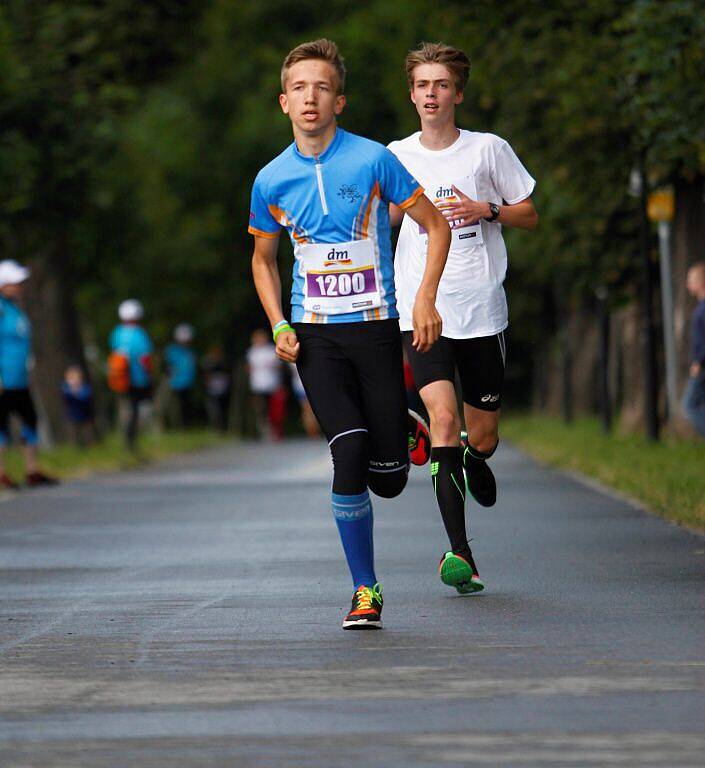 Rodinný běh v rámci olomouckého půlmaratonu