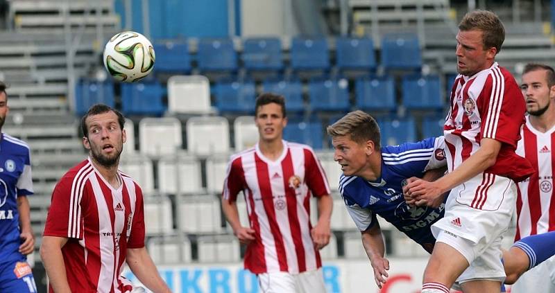 V sobotu Sigma prohrála v poháru s Třincem 0:1. V soutěži končí.