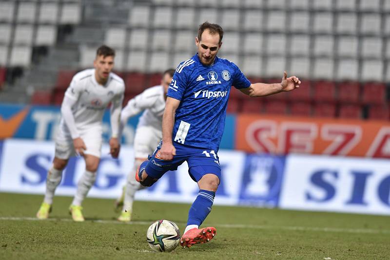 Fotbalisté Sigmy Olomouc vypadli z poháru se Slováckem.