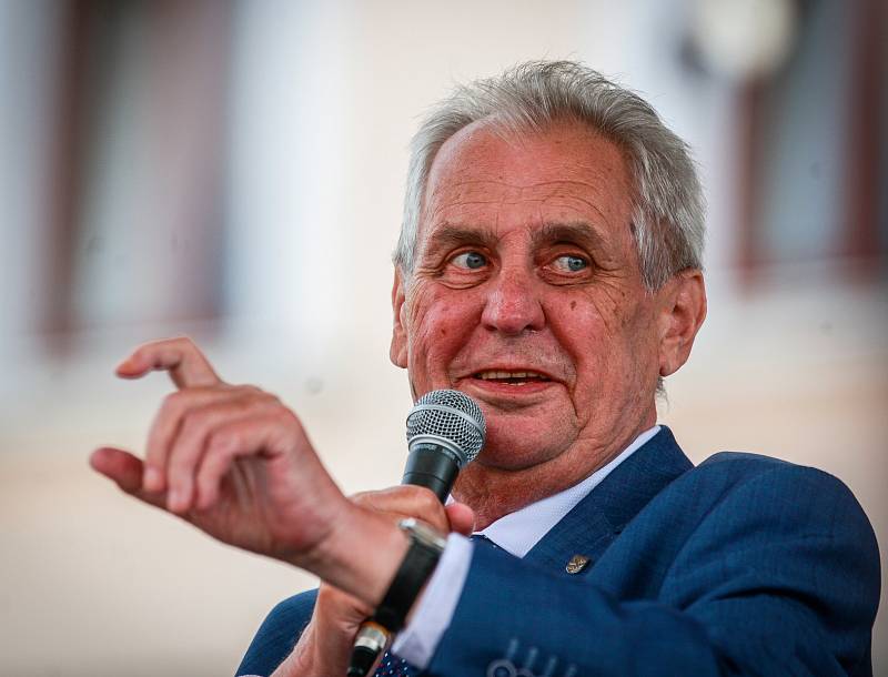 Exprezident Miloš Zeman