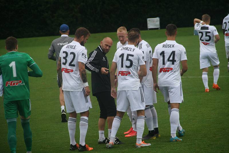 Fotografie z přípravného zápasu mezi celky SK Sigma Olomouc a FC Vysočina Jihlava