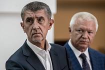 Andrej Babiš a Jaroslav Faltýnek