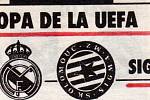 V březnu 1992 se Sigma Olomouc ve čtvrtfinále Poháru UEFA utkala s Realem Madrid (1:1 doma, 0:1 venku). Výstřižek z tehdejších španělských novin