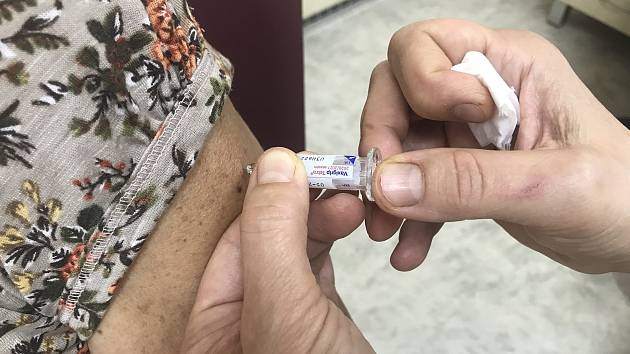 Očkování proti chřipce. Ilustrační foto