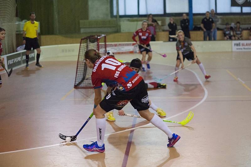 Florbal, Extraliga žen: Slavia Plzeň - Olomouc