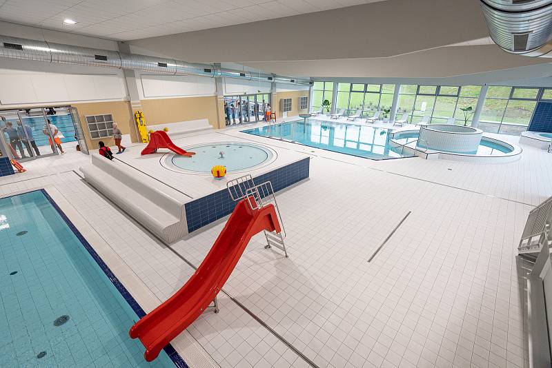 Otevření Aquacentra ve Šternberku, 10. listopadu 2022