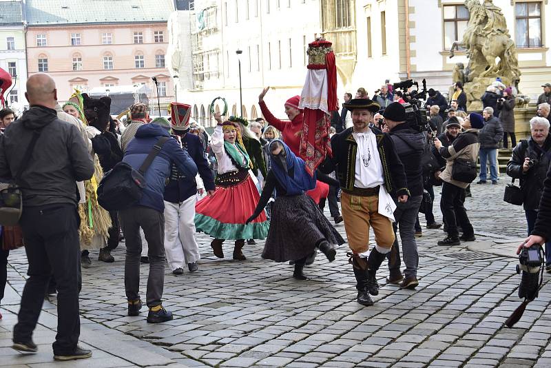 Masopustní veselí v Olomouci, 15. 2. 2020