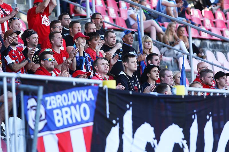 4. kolo FORTUNA:LIGY: FC Zbrojovka Brno - SK Sigma Olomouc 2:4