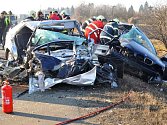 Tragická nehoda na R46 v Prostějově, při které zemřelo šest lidí