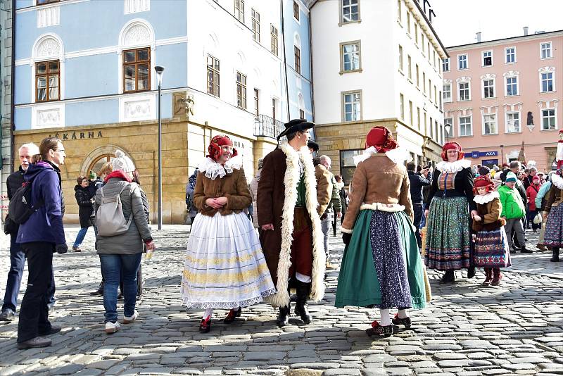 Masopustní veselí v Olomouci, 15. 2. 2020