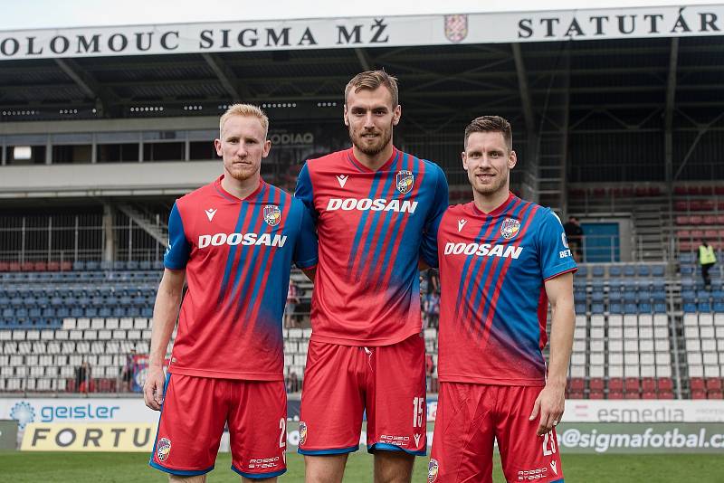 SK Sigma Olomouc - FC Viktoria Plzeň, Václav Jemelka, Tomáš Chorý, Lukáš Kalvach - sigmáci v Plzni