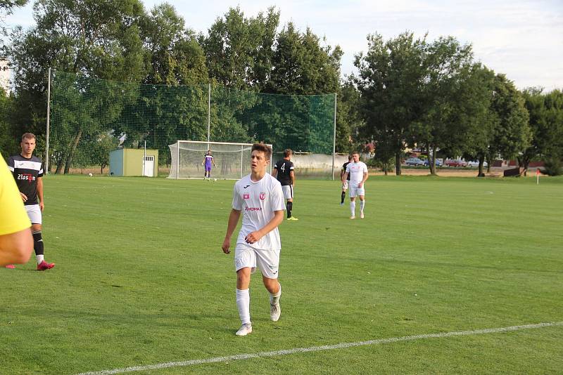 FK Medlov - TJ Sokol Velké Losiny 1:0. Tomáš Knebl