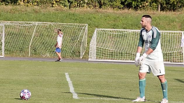 Litovel porazila v krajském přeboru Rapotín 1:0. Vojtěch Šrom