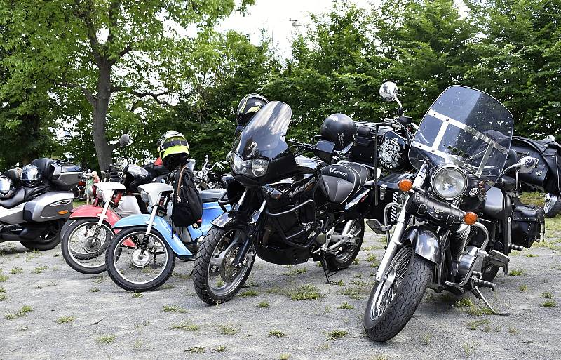 Motorkářský sraz v Odrlicích na Olomoucku, 25.6. 2022